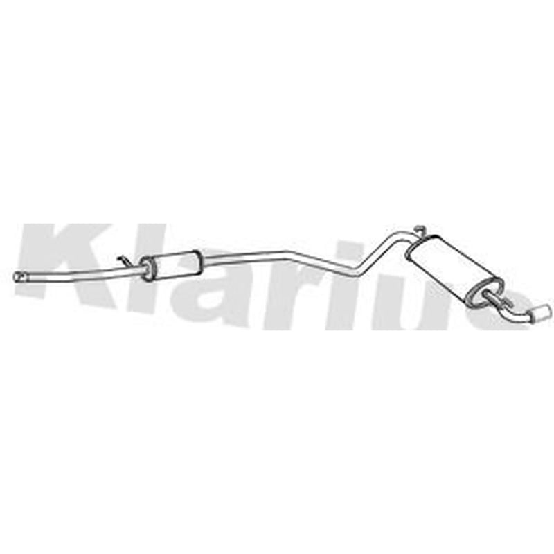 Klarius Box With Tail Pipe Rear FT594M