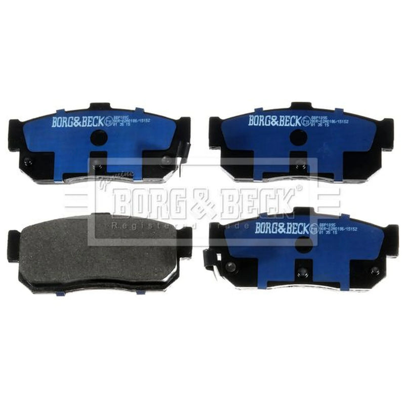 Borg & Beck 4 x Rear Brake Pad Set BBP1895