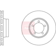 Apec 2 x Vented Front Brake Discs DSK2061