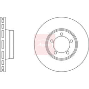 Apec 2 x Vented Front Brake Discs DSK2061