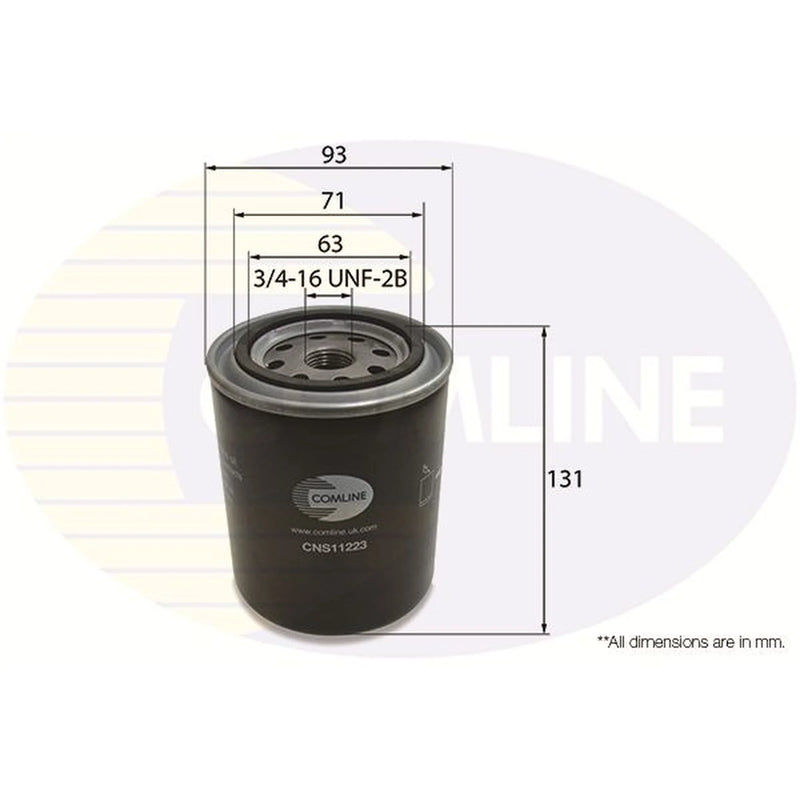 Comline Engine Oil Filter CNS11223