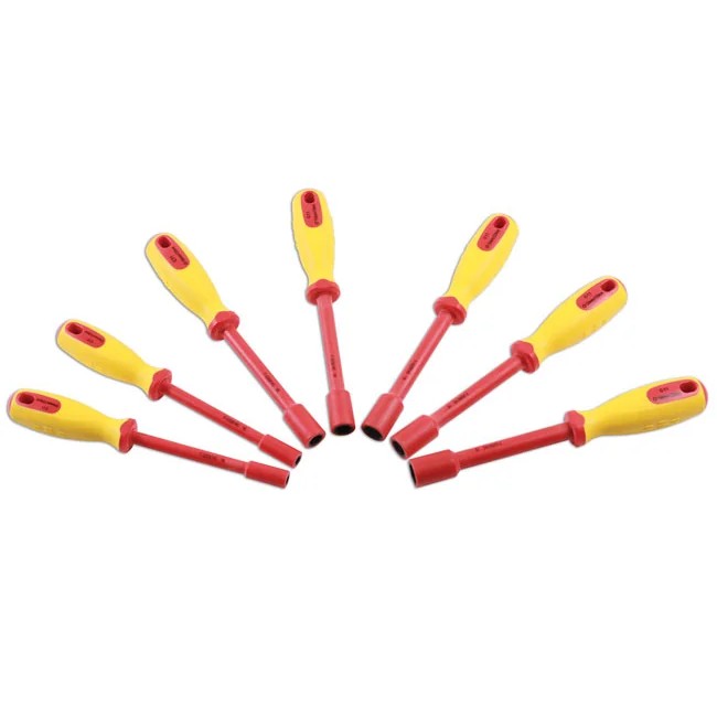 Laser Tools Insulated Nut Driver Set 7pc - PL
