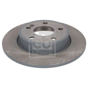 Febi 2 x Solid Rear Brake Discs 107512