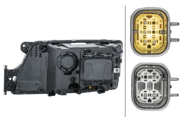 Hella Headlight Headlamp PY21W Right
