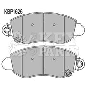Key Parts 4 x Front Brake Pad Set KBP1626