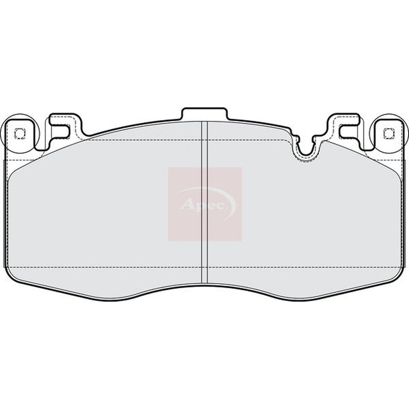 Apec Front Brake Pad Set PAD2290