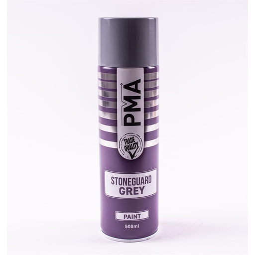 3 x PMA Professional Stone Guard Grey 500ml Spray Paint High Coverage PMA  - Town Parts