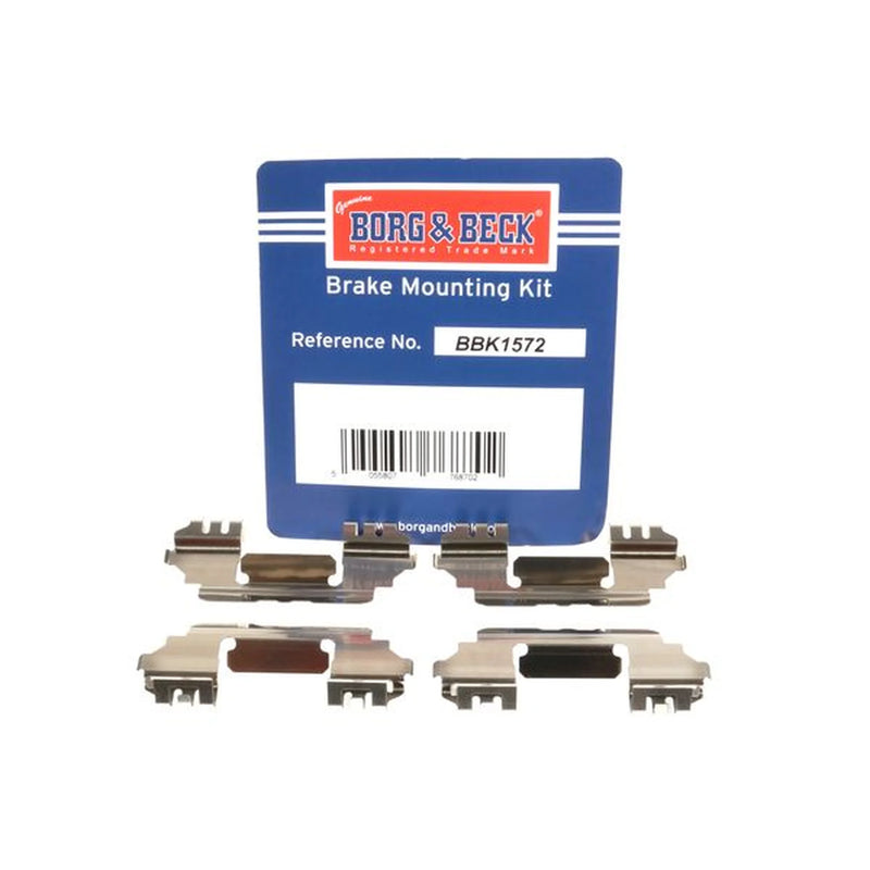 Borg & Beck Brake Pad Accessory Fitting Kit Front BBK1572