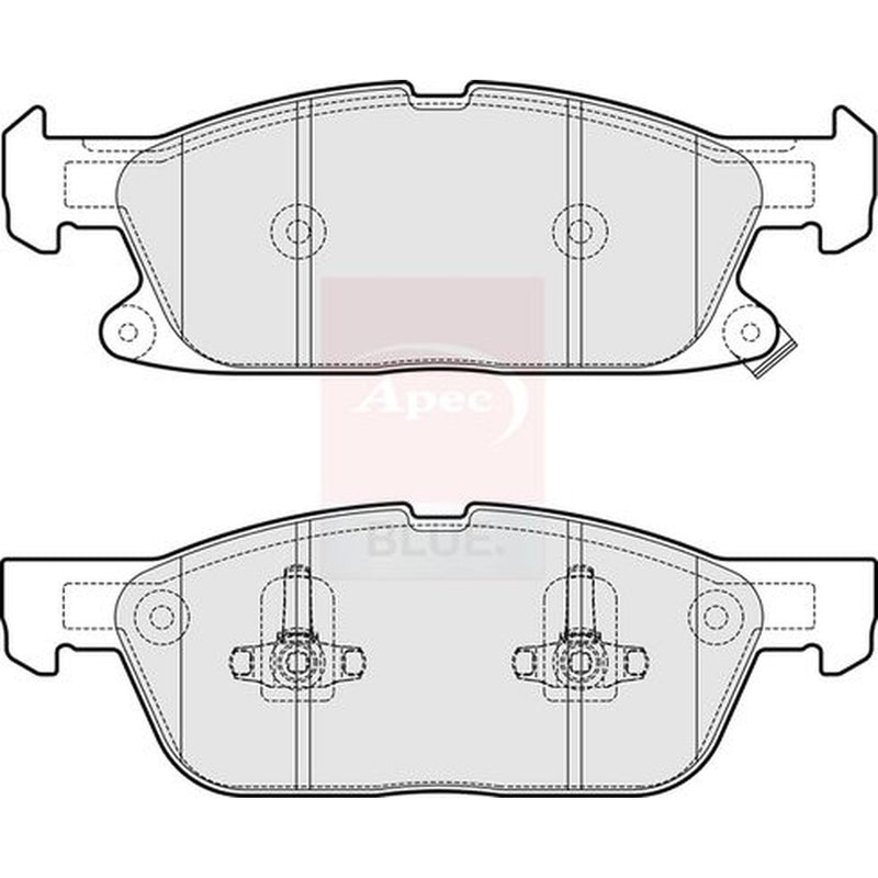 Apec Front Brake Pad Set PD3838