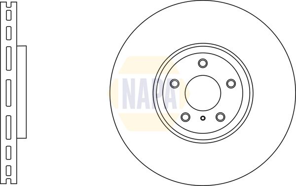 NAPA Front Vented & Rear Vented Brake Discs & Pads fits INFINITI NISSAN RENAULT