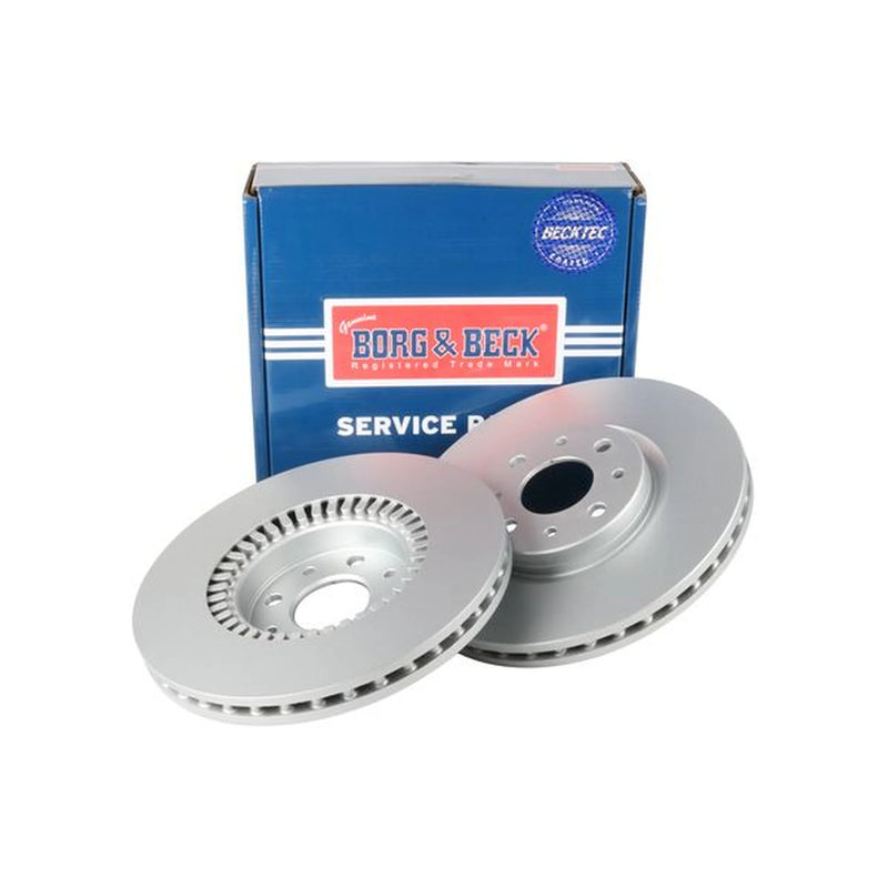 Borg & Beck 2 x Vented Front Brake Discs BBD6311