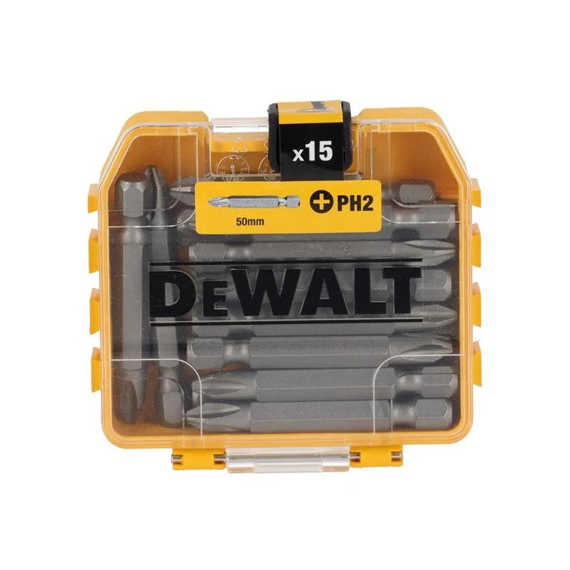 DEWALT Power Tools DT70912 Standard Bits PH2 x 57mm (Tic Tac of 15) - DT70912-QZ