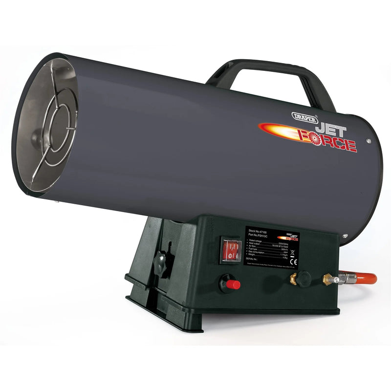 Draper Jet Force Space Heater - Multiple Sizes Available
