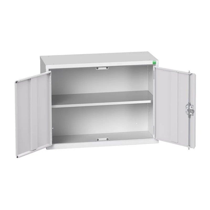 Bott Verso Economy Wall Cupboard 1 Shelf 800mm Light Grey - 16929101.16