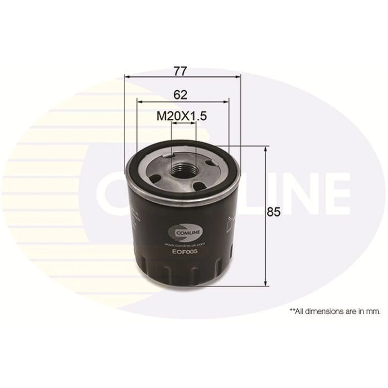Comline Engine Oil Filter EOF005