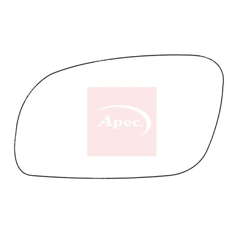 Apec Exterior Wing Mirror Glass Left AMS2263