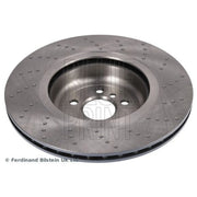 Blue Print 2 x Rear Perforated/Vented Brake Discs ADBP430212