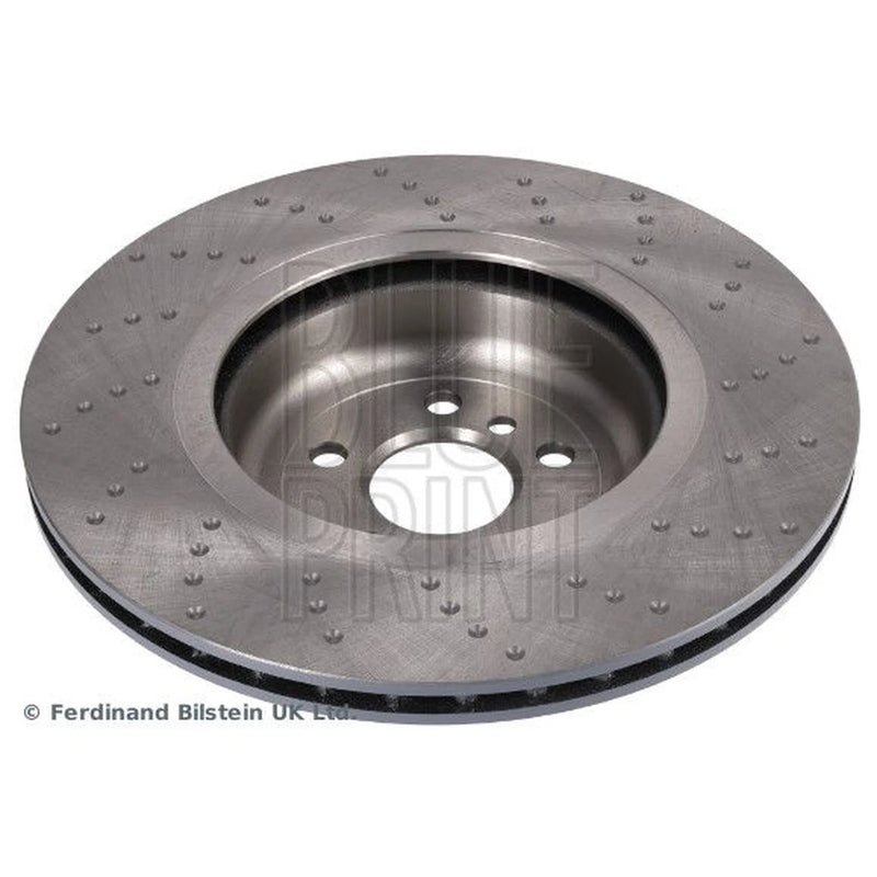 Blue Print 2 x Rear Perforated/Vented Brake Discs ADBP430212