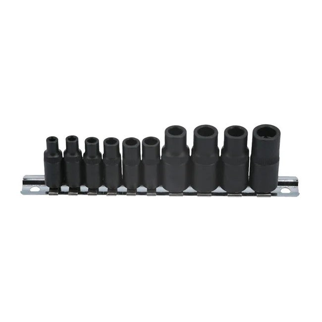 Laser Tools Tap Socket Set 3/8"D, 1/4"D 10pc - PL