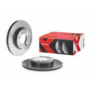 Brembo Xtra 2 x Perforated/Vented Front Brake Discs 09.5390.3X