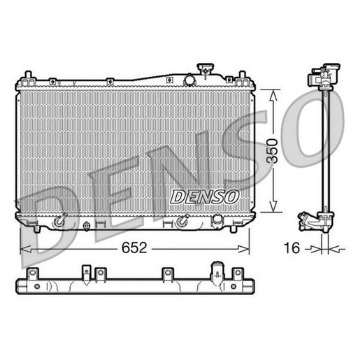 Denso Engine Radiator DRM40019