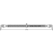 Abtex Brake Hydraulic Hose Line Rear ABH1084