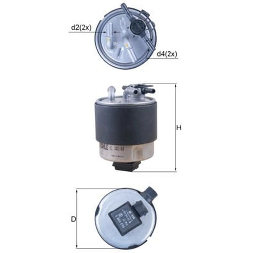 Mahle Fuel Filter Element KL 440/44