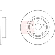 Apec 2 x Solid Rear Brake Discs DSK3053
