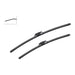 Bosch Front Windscreen Wiper Blades Set A117S Genuine Bosch Bosch  - Town Parts