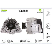 Valeo Car Alternator 12V 443080