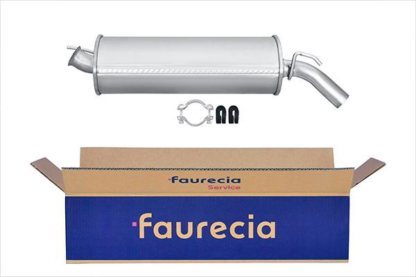Hella 8LD 366 033-711 Rear Muffler