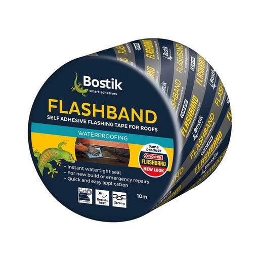 Evo-Stik Self Adhesive Flashband Original x 3.75m With Primer Special Grey 150mm