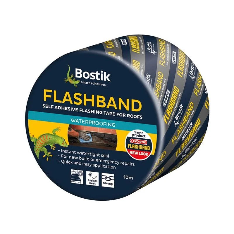 Evo-Stik Self Adhesive Flashband Original x 3.75m With Primer Special Grey 150mm