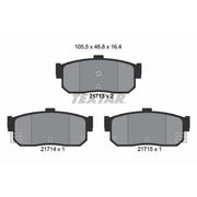 Textar Rear Brake Pad Set 2171301