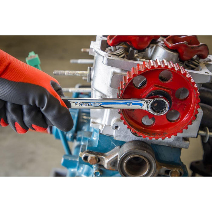 Sealey Mechanic's Tool Kit 144pc Hi-Vis Green AK7980HV Sealey  - Town Parts