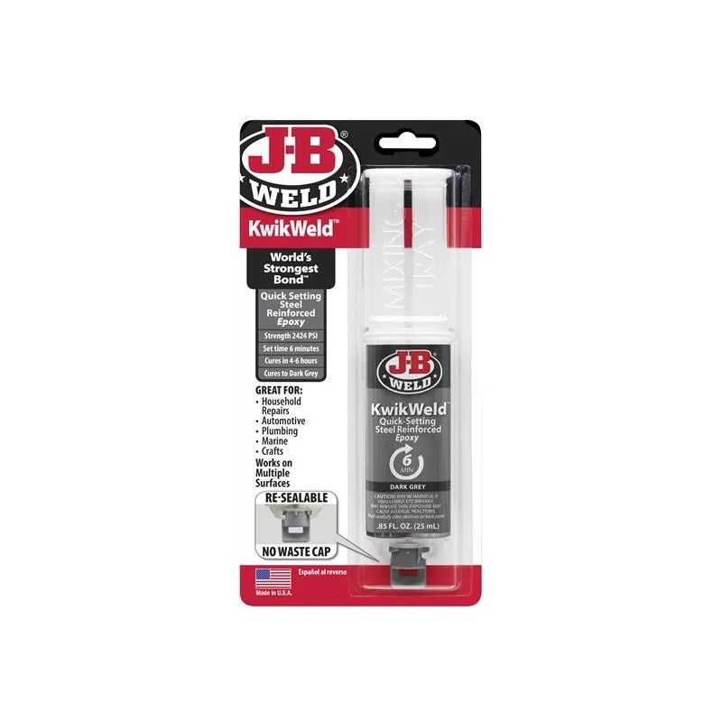 J-B Weld KwikWeld™ Epoxy Syringe 25ml - 50176UK