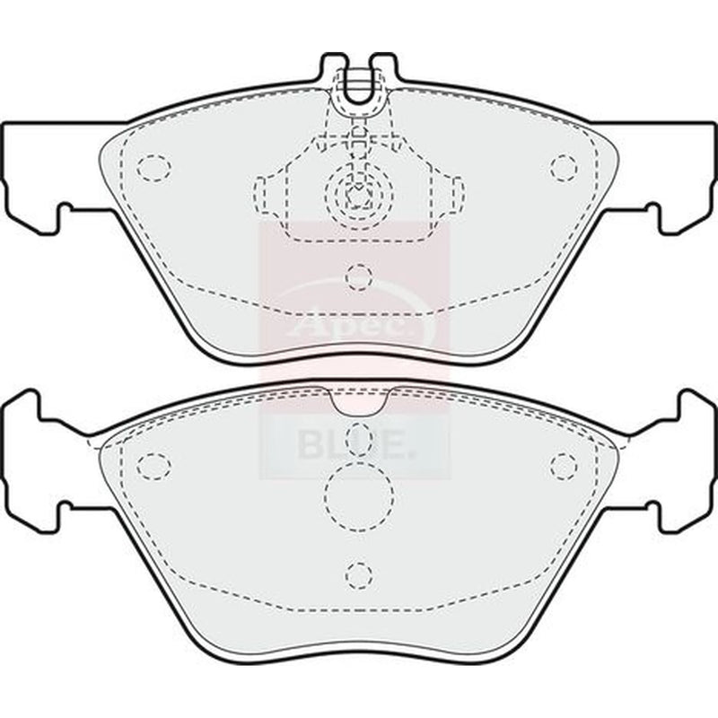 Apec Front Brake Pad Set PD3487