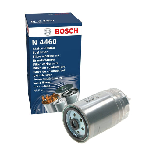 Genuine Bosch Car Fuel Filter N4460 Fits Fiat Ducato 15 Jtd - 2.3 - 01-06 145743 Bosch  - Town Parts