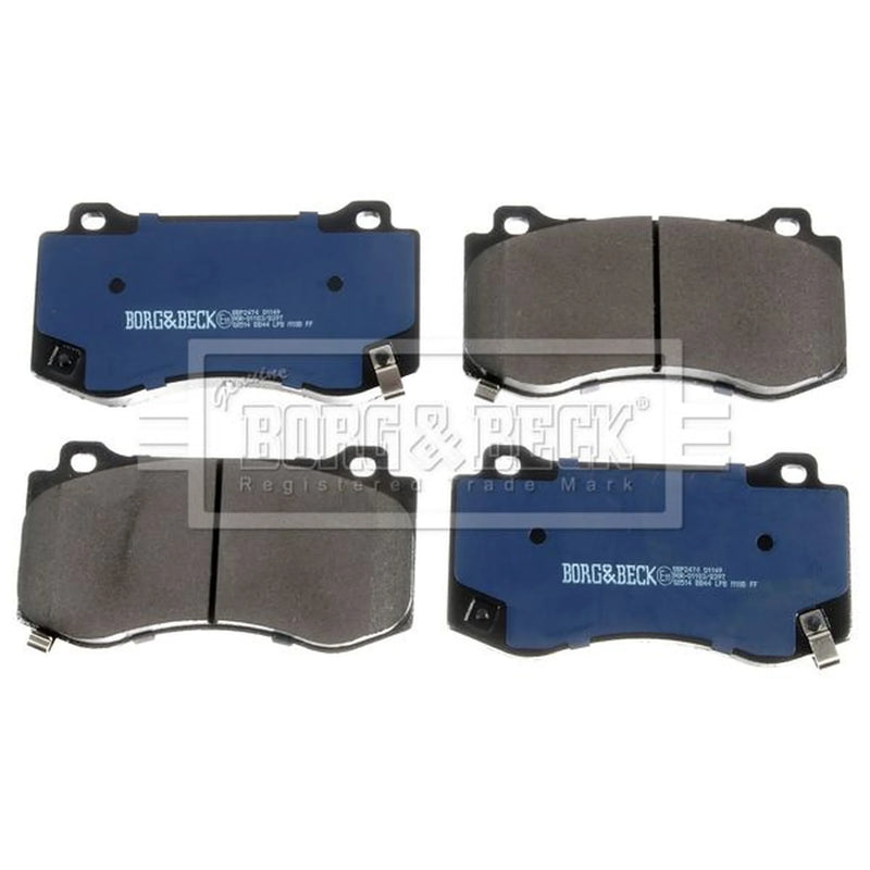 Borg & Beck 4 x Front Brake Pad Set BBP2474