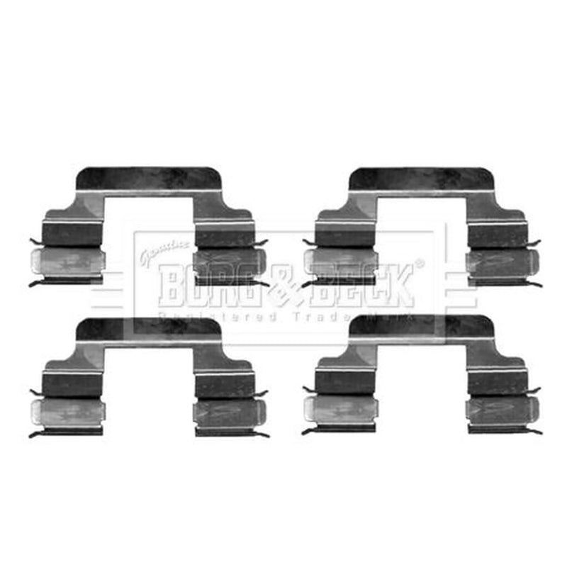 Borg & Beck Brake Pad Accessory Fitting Kit Front BBK1263