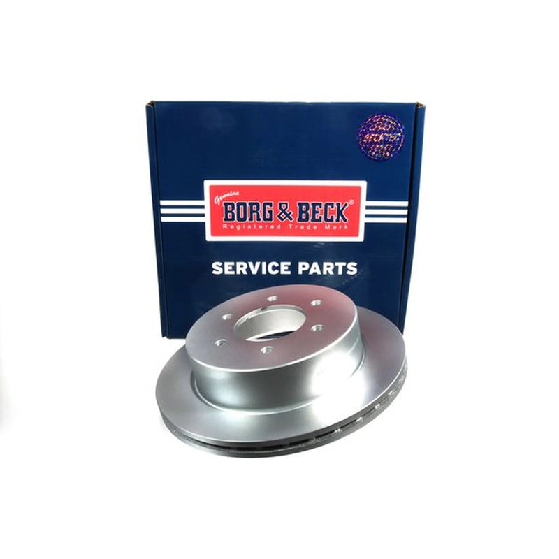 Borg & Beck 2 x Vented Rear Brake Discs BBD6326S