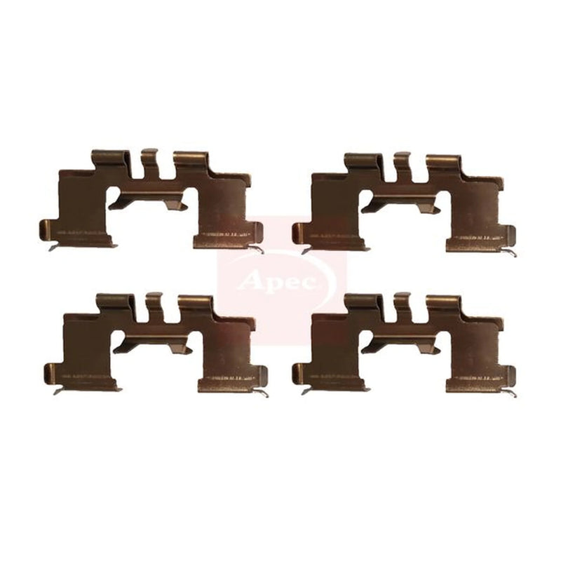 Apec Brake Pad Accessory Fitting Kit Front KIT1050