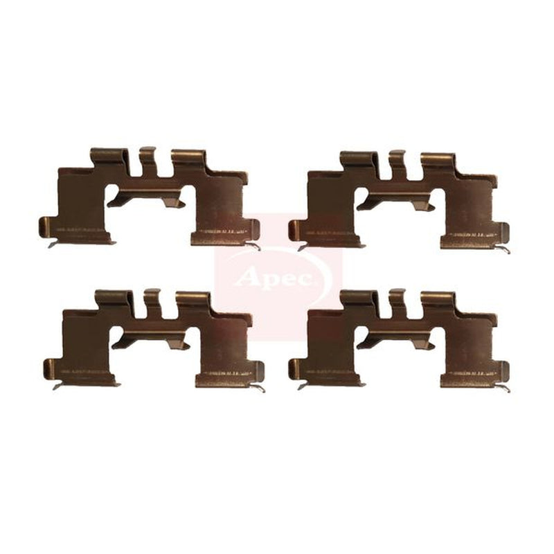 Apec Brake Pad Accessory Fitting Kit Front KIT1050