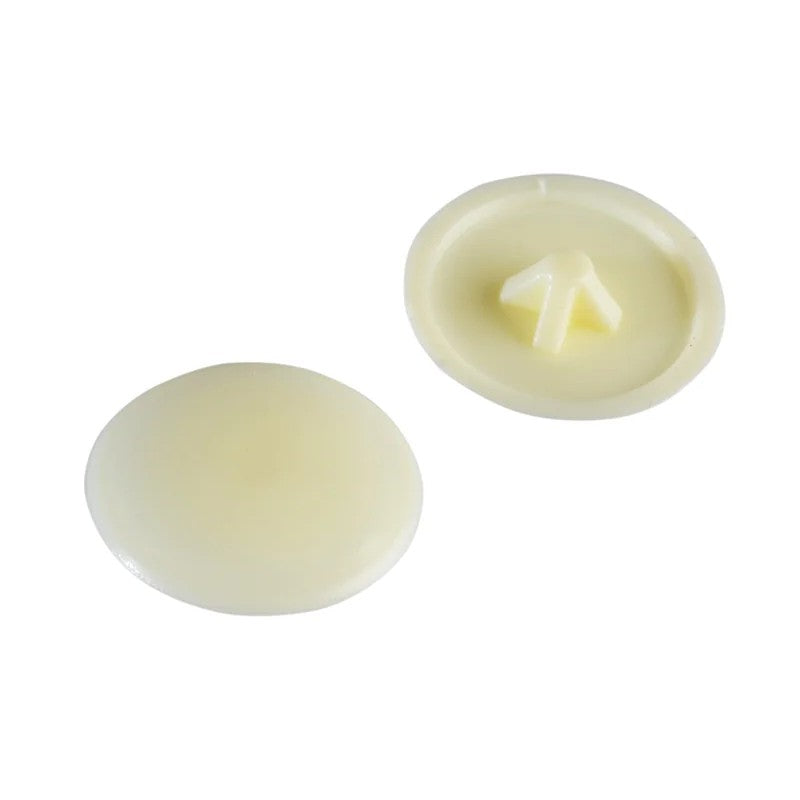 ForgeFix Pozi Compatible Cover Cap Cream No.6-8 Forge Pack 50 - FPPCC3
