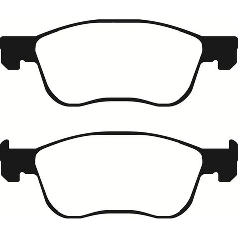 Abtex Front Brake Pad Set PLU2446