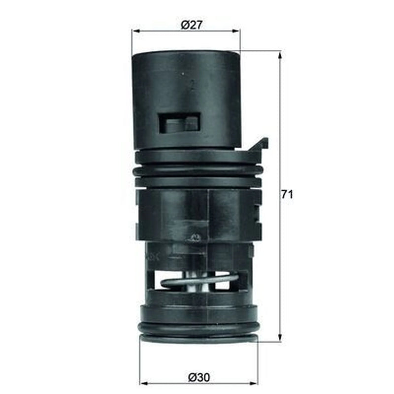 Mahle Oil Cooling Thermostat TO 7 75