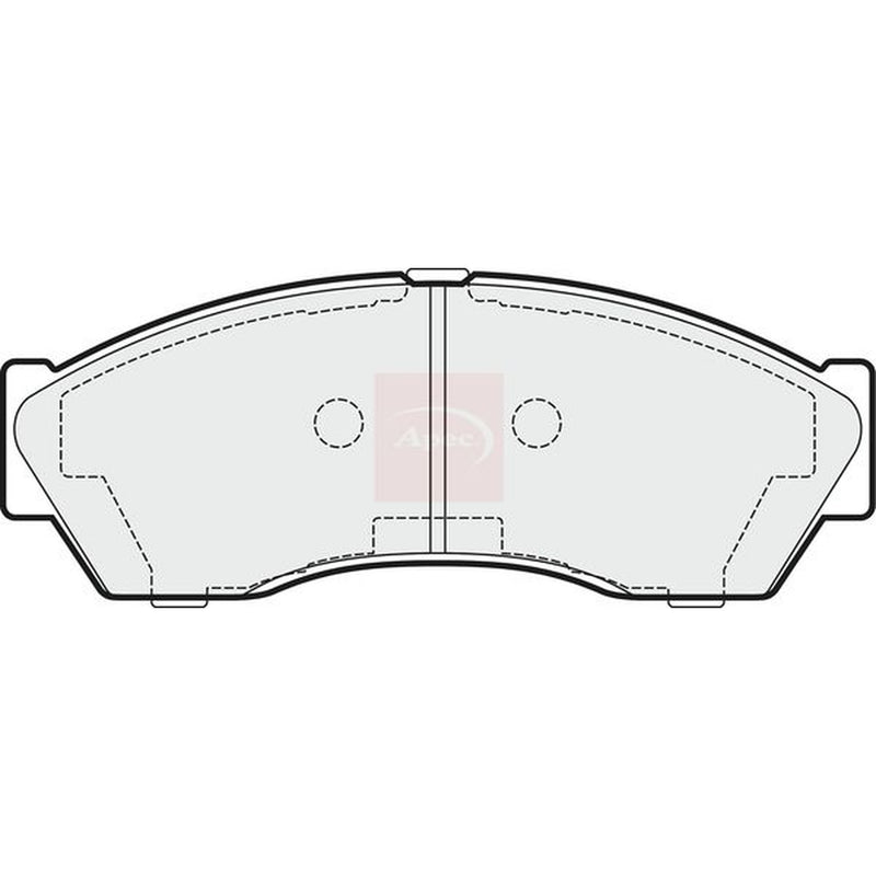 Apec Front Brake Pad Set PAD1478