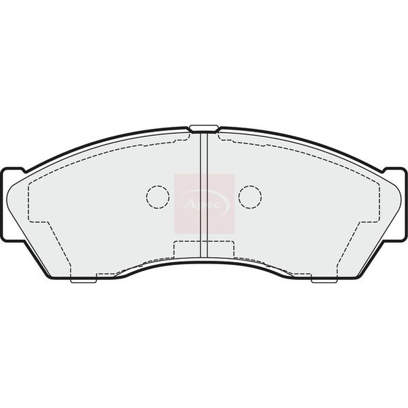 Apec Front Brake Pad Set PAD1478