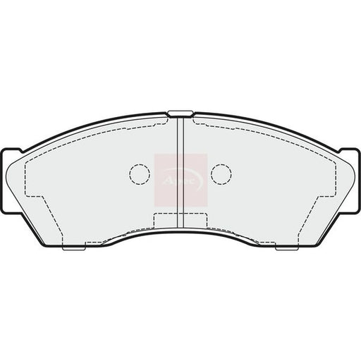 Apec Front Brake Pad Set PAD1478
