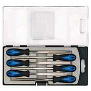 Draper Soft Grip Diamond Needle File Set 150mm (6 Piece)